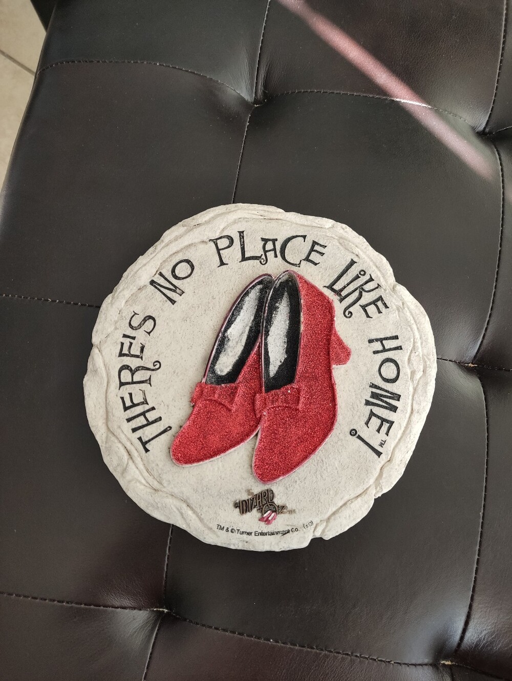 Spoon toques 'There's No Place Like Home' Red Shoes Wall Plaque